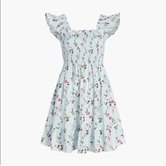 Hill House Dresses & Skirts - Hill House Women’s Elizabeth Nap Dress in Pond Floral Poplin Sz XXS